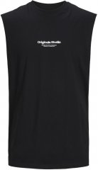 Jack & Jones VESTERBRO Sleeveless T-Shirt Black