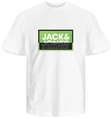 Jack & Jones JCOLOGAN SUMMER PRINT T-Shirt White