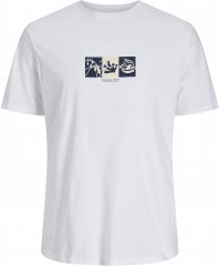 Jack & Jones Canggu Crew Neck T-Shirt Bright White