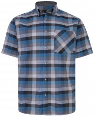 Kam Jeans 6222 Short sleeve Shirt Turquoise