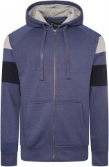 Kam Jeans 7069 Cut & Saw Zip Thru Hoody Royal Blue