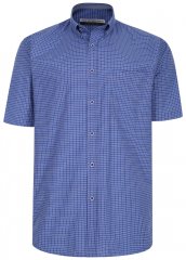 Kam Jeans 641 Premium Short Sleeve Shirt Navy
