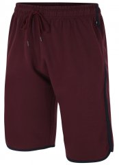 Kam Jeans 3312 Jersey Gym Shorts Burgundy