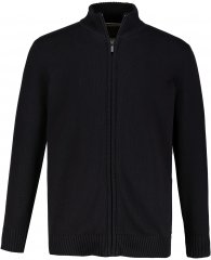 JP1880 Sweater Knitter with Zipper Black