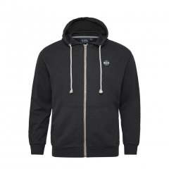 North Latitude Cardigan Hoodie Black