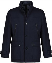 JP1880 Jacket Water-repellent Herringbone Insert Navy