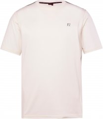 JP1880 QuickDry Stripes Tennis T-Shirt Off White