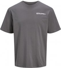 Jack & Jones Hawaii Crew Neck T-Shirt Grey