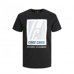 Jack & Jones Spring Logo T-Shirt Black