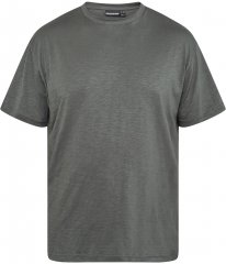 North Latitude 61317 Slub Póló Hátul Nyomott Sötét Poros Zöld