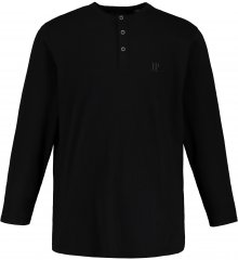 JP1880 Henley T-Shirt Long Sleeve Black TALL