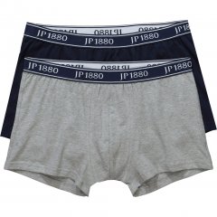 JP1880 Boxershorts Flexnamic 2-Pack Navy/Grey