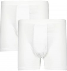 Adamo Royal Fine Ribbed Boxershorts 2-Pack White