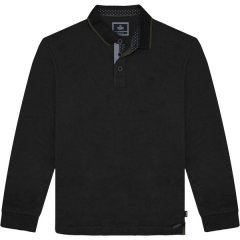 Double Outfitters PS-3098 Polo Shirt Print Black