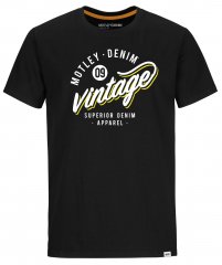 Motley Denim Worthing T-Shirt Black