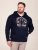 D555 Hector Adventurer Printed Zip Through Hoody Tengerészkék - Pulóverek & kapucnis pulóverek - Pulóverek & Kapucnis pulóver 2XL-12XL