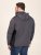 D555 Conrad Detachable Hood Bonded Fleece Zip Through Hoody TALL Tengerészkék - TALL pulóverek - TALL pulóverek és kapucnis felsők