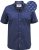 D555 Telford S/S Micro Ao Print Shirt Navy - Ingek - Ingek 2XL-10XL