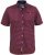 D555 Hillcrest S/S Micro Ao Print Shirt Burgundy - Ingek - Ingek 2XL-10XL