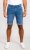D555 Suffolk Blue Stretch Denim Shorts - Rövidnadrág - Nagyméretű Rövidnadrág W40-W60