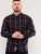 D555 Gladstone Check Button Down Collar Shirt - Ingek - Ingek 2XL-10XL