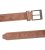 D555 Dylan Tan Bonded Leather Belt - Övek - Nagyméretű Övek W40-W70/2XL-8XL