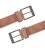 D555 Dylan Tan Bonded Leather Belt - Övek - Nagyméretű Övek W40-W70/2XL-8XL