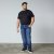 North Latitude Jeans Jack Blue Used Wash - Kabátok - Nagyméretű Kabátok - 2XL-8XL