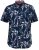 D555 FINLEY Hawaiian AO Print Shirt Navy - Ingek - Ingek 2XL-10XL