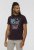 D555 NOVA Cali Surf Printed Crew Neck T-Shirt Plum - Pólók - Nagyméretű pólók - 2XL-14XL