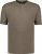 Adamo Silas Regular fit Serafino T-shirt Khaki - Pólók - Nagyméretű pólók - 2XL-14XL