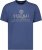 Adamo Sandro Regular fit Slub effect T-shirt Indigo Blue - Pólók - Nagyméretű pólók - 2XL-14XL