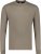 Adamo Floyd Comfort fit Long sleeve T-shirt Khaki - Pólók - Nagyméretű pólók - 2XL-14XL