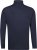 Adamo Fabio Comfort fit Turtleneck Long sleeve T-shirt Navy - Pólók - Nagyméretű pólók - 2XL-14XL