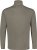 Adamo Fabio Comfort fit Turtleneck Long sleeve T-shirt Khaki - Pólók - Nagyméretű pólók - 2XL-14XL