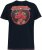 D555 WADE Official Deadpool Printed T-Shirt Dark Navy - Pólók - Nagyméretű pólók - 2XL-14XL