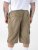 D555 Mason Cargo Shorts Sand - Rövidnadrág - Nagyméretű Rövidnadrág W40-W60