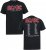 D555 JAILBREAK Official Ac/Dc Printed T-Shirt With Front And Back Print - Black - Pólók - Nagyméretű pólók - 2XL-14XL