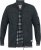 D555 ABERDARE Knitted Zip Through Sweater With Bonded Check Lining Charcoal Marl - Pulóverek & kapucnis pulóverek - Pulóverek & Kapucnis pulóver 2XL-12XL