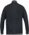 D555 ABERDARE Knitted Zip Through Sweater With Bonded Check Lining Charcoal Marl - Pulóverek & kapucnis pulóverek - Pulóverek & Kapucnis pulóver 2XL-12XL