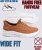 D555 Dartford 1 Kingsize Hands Free Shoes Pu & Faux Suede Top Tan - Férfi cipők 40-52 - 