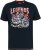 D555 JAGGER Legends Motor Bike Printed Crew Neck T-Shirt Navy - Pólók - Nagyméretű pólók - 2XL-14XL