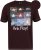 D555 DIVISION Official Pink Floyd Printed T-Shirt Burgundy - Pólók - Nagyméretű pólók - 2XL-14XL