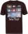 D555 DIVISION Official Pink Floyd Printed T-Shirt Burgundy - Pólók - Nagyméretű pólók - 2XL-14XL