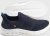 D555 Blyth 2 Kingsize Hands Free Shoes With Knitted Top Navy - Férfi cipők 40-52 - 
