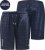 D555 Woking Dry Wear Fully Elasticated Polyester Shorts Navy - Sportruházat - Nagyméretű Sportruházat 2XL-10XL