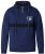 D555 Sergio Half Zip Hoodie Navy - Pulóverek & kapucnis pulóverek - Pulóverek & Kapucnis pulóver 2XL-12XL
