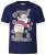 D555 Naughty X-mas T-shirt Navy - Pólók - Nagyméretű pólók - 2XL-14XL