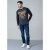 D555 Neill Long Sleeve T-shirt Black - Pólók - Nagyméretű pólók - 2XL-14XL
