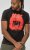 D555 Uxbridge Official AC/DC Band Printed Crew Neck T-Shirt Washed Black TALL SIZES - Pólók - Nagyméretű pólók - 2XL-14XL